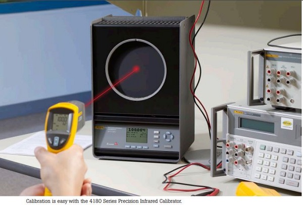 Infrared Temperature Calibration Example with the Fluke 4180